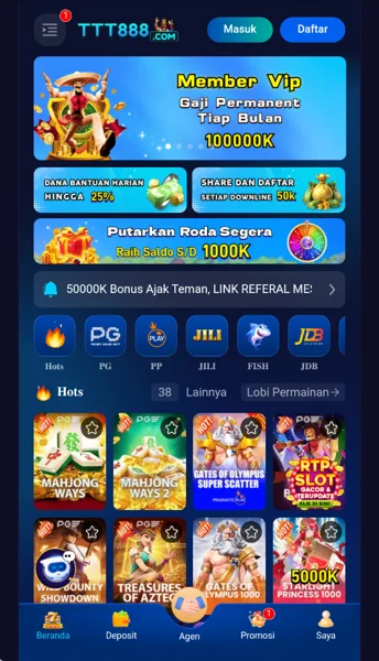 TTT888 Slot Anti Rungkad Indonesia
